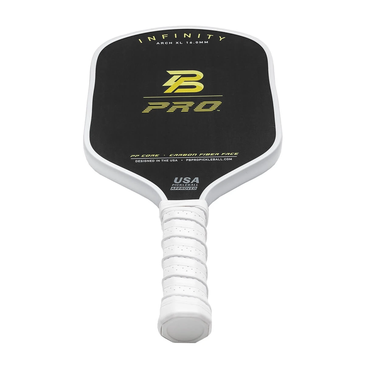 PB Pro Infinity Arch XL 16mm Middleweight Carbon Fiber Pickleball Paddle 7 PB Pro Infinity Arch XL 16mm Middleweight Carbon Fiber Pickleball Paddle - Image 5