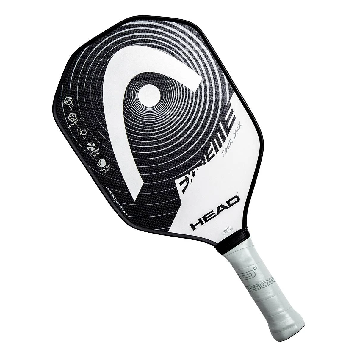 HEAD Extreme Tour Max Middleweight Carbon Fiber Pickleball Paddle 3 HEAD Extreme Tour Max Middleweight Carbon Fiber Pickleball Paddle