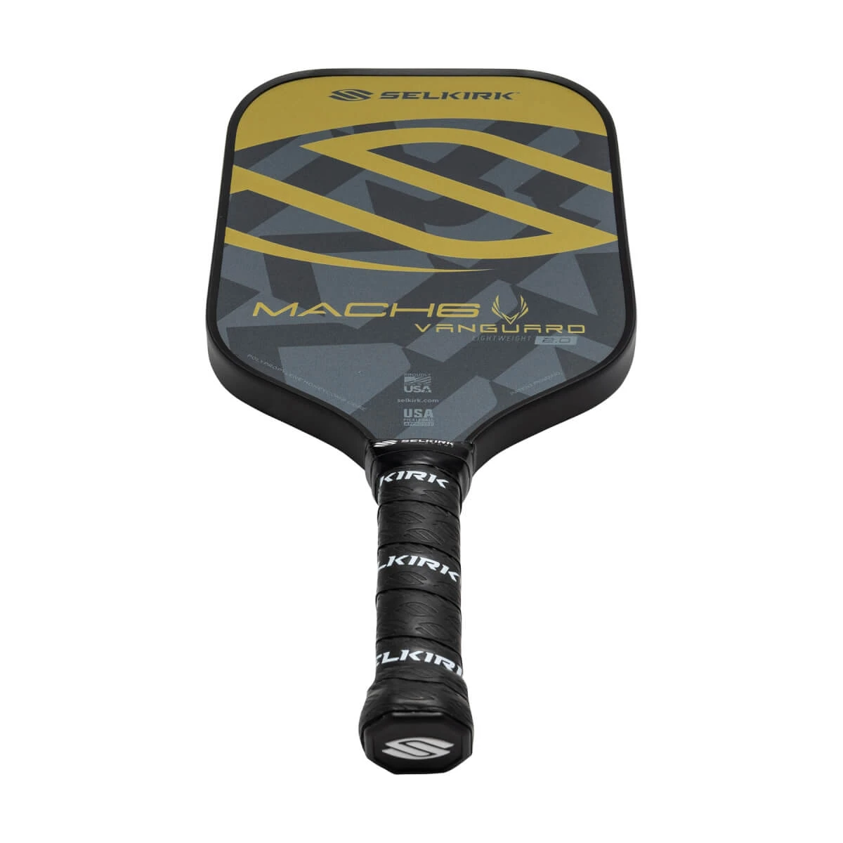 Selkirk VANGUARD 2.0 Mach6 Lightweight Carbon Fiber Pickleball Paddle 5 Selkirk VANGUARD 2.0 Mach6 Lightweight Carbon Fiber Pickleball Paddle - Image 3