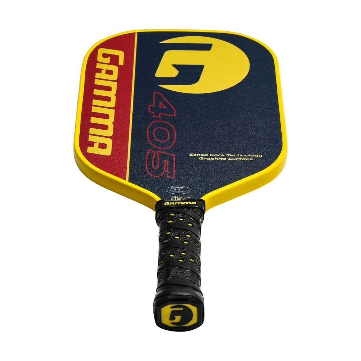 GAMMA 405 BLEMISHED Middleweight Graphite Pickleball Paddle 6 GAMMA 405 BLEMISHED Middleweight Graphite Pickleball Paddle - Image 4