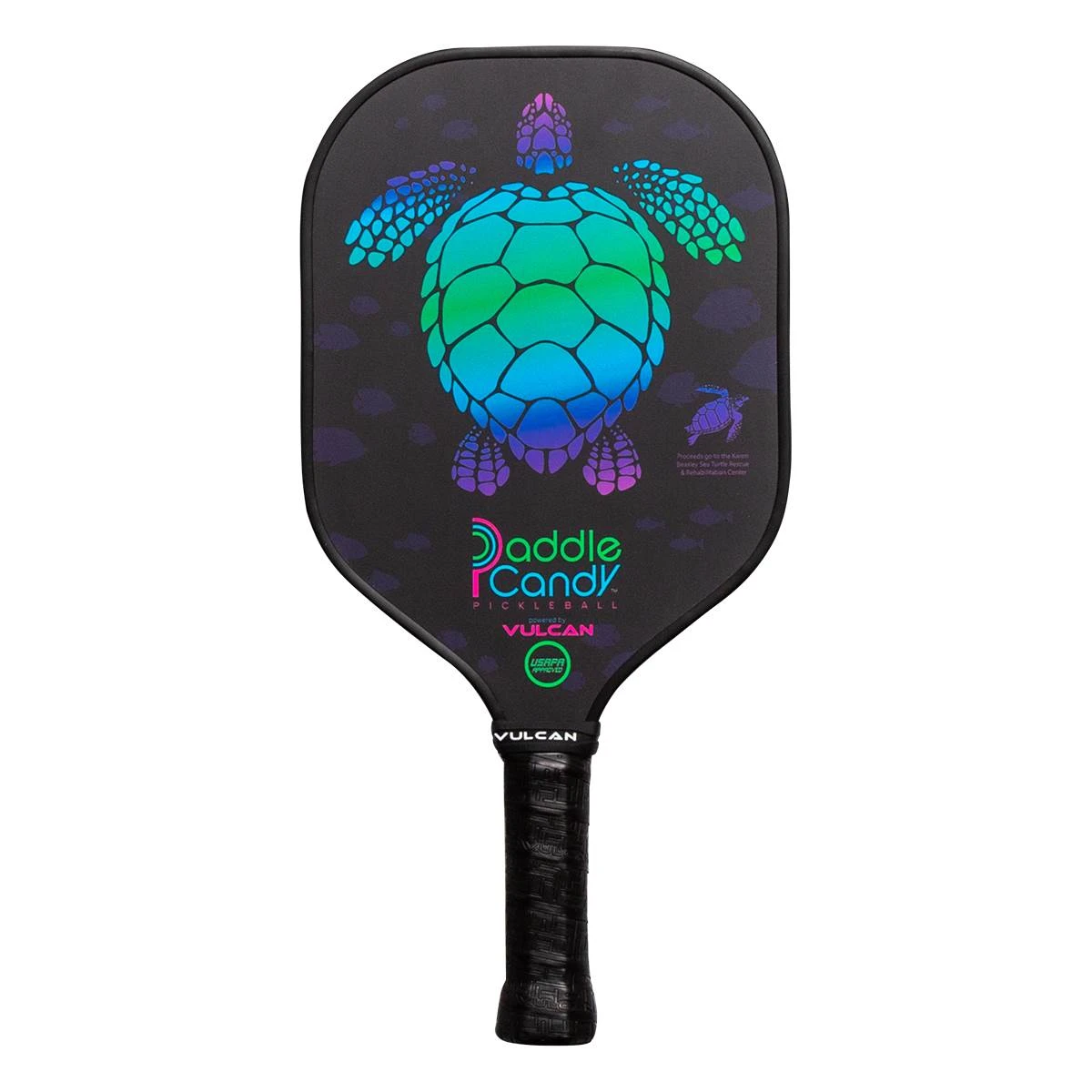 Vulcan Paddle Candy "Sea Turtle" Middleweight Composite Pickleball Paddle 5 Vulcan Paddle Candy "Sea Turtle" Middleweight Composite Pickleball Paddle - Image 3