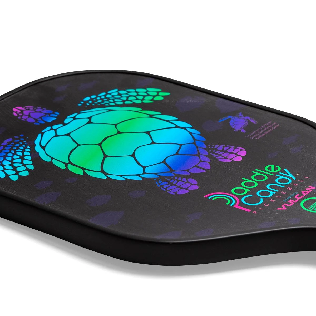 Vulcan Paddle Candy "Sea Turtle" Middleweight Composite Pickleball Paddle 4 Vulcan Paddle Candy "Sea Turtle" Middleweight Composite Pickleball Paddle - Image 2