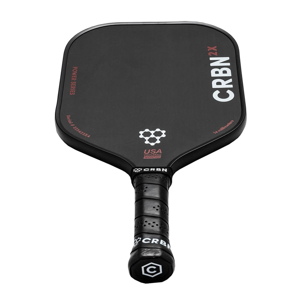 CRBN² X 14MM Power Middleweight Carbon Fiber Pickleball Paddle 6 CRBN² X 14MM Power Middleweight Carbon Fiber Pickleball Paddle - Image 4