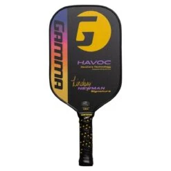 GAMMA Lindsey Newman Havoc BLEMISHED Middleweight Composite Pickleball Paddle -Best Racket Shop 27fc 10 22 gamma lindsey newman havoc blemished middleweight composite pickleball paddle 36311 003 l