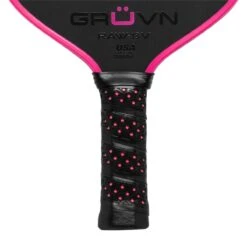 GRUVN RAW-13V Middleweight Carbon Fiber Pickleball Paddle -Best Racket Shop 34df 12 22 gruvn raw 13v middleweight carbon fiber pickleball paddle 36433 3 l