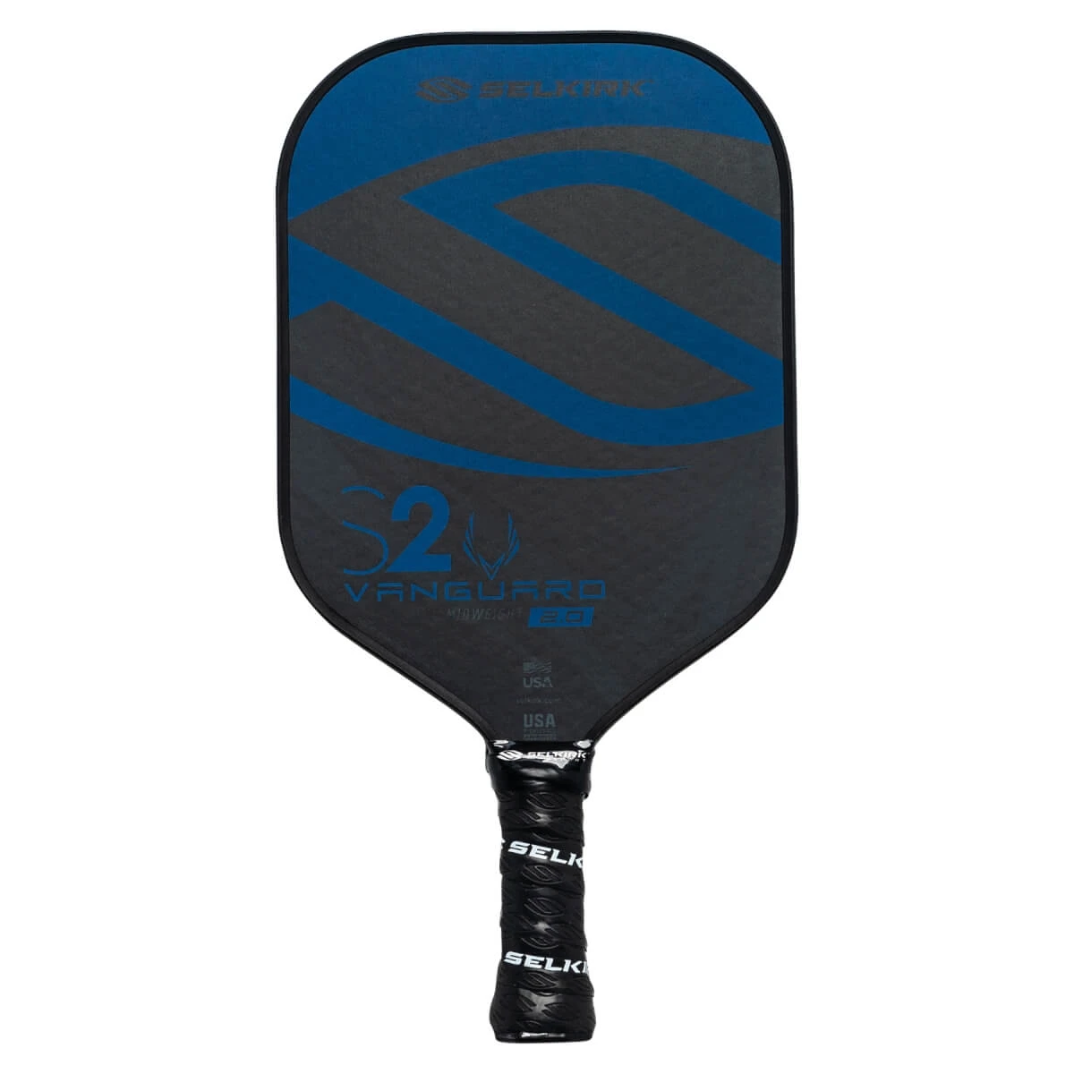 Selkirk VANGUARD 2.0 S2 Middleweight Carbon Fiber Pickleball Paddle 5 Selkirk VANGUARD 2.0 S2 Middleweight Carbon Fiber Pickleball Paddle - Image 3