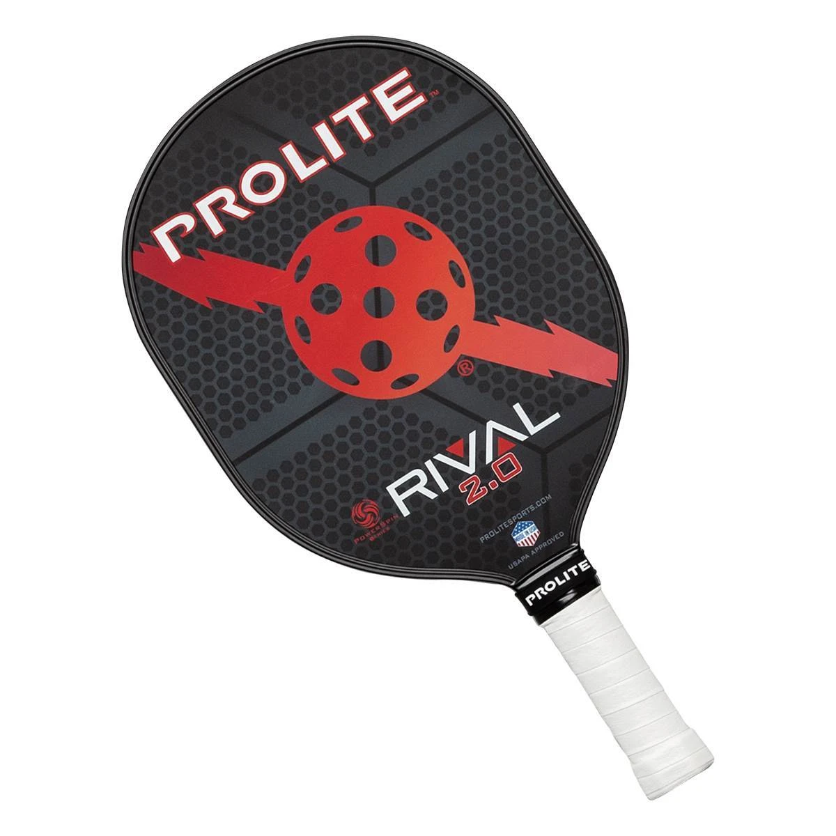 PROLITE Rival PowerSpin 2.0 BLEMISHED Middleweight Composite Pickleball Paddle 3 PROLITE Rival PowerSpin 2.0 BLEMISHED Middleweight Composite Pickleball Paddle