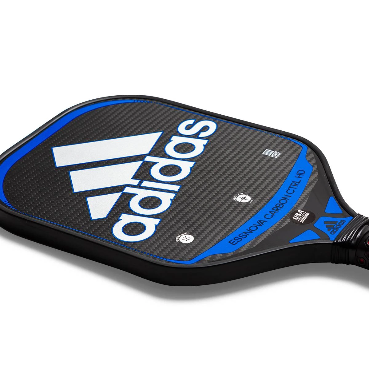 Adidas ESSNOVA CARBON CTRL HD Middleweight Carbon Fiber Pickleball Paddle 4 Adidas ESSNOVA CARBON CTRL HD Middleweight Carbon Fiber Pickleball Paddle - Image 2