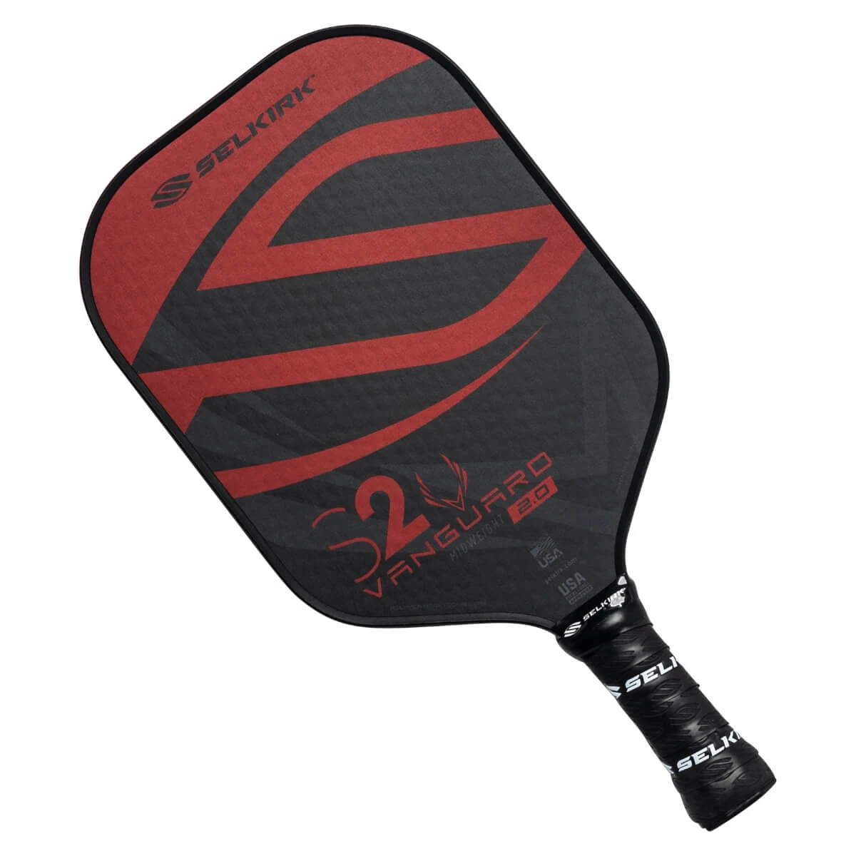Selkirk VANGUARD 2.0 S2 Middleweight Carbon Fiber Pickleball Paddle 8 Selkirk VANGUARD 2.0 S2 Middleweight Carbon Fiber Pickleball Paddle - Image 6