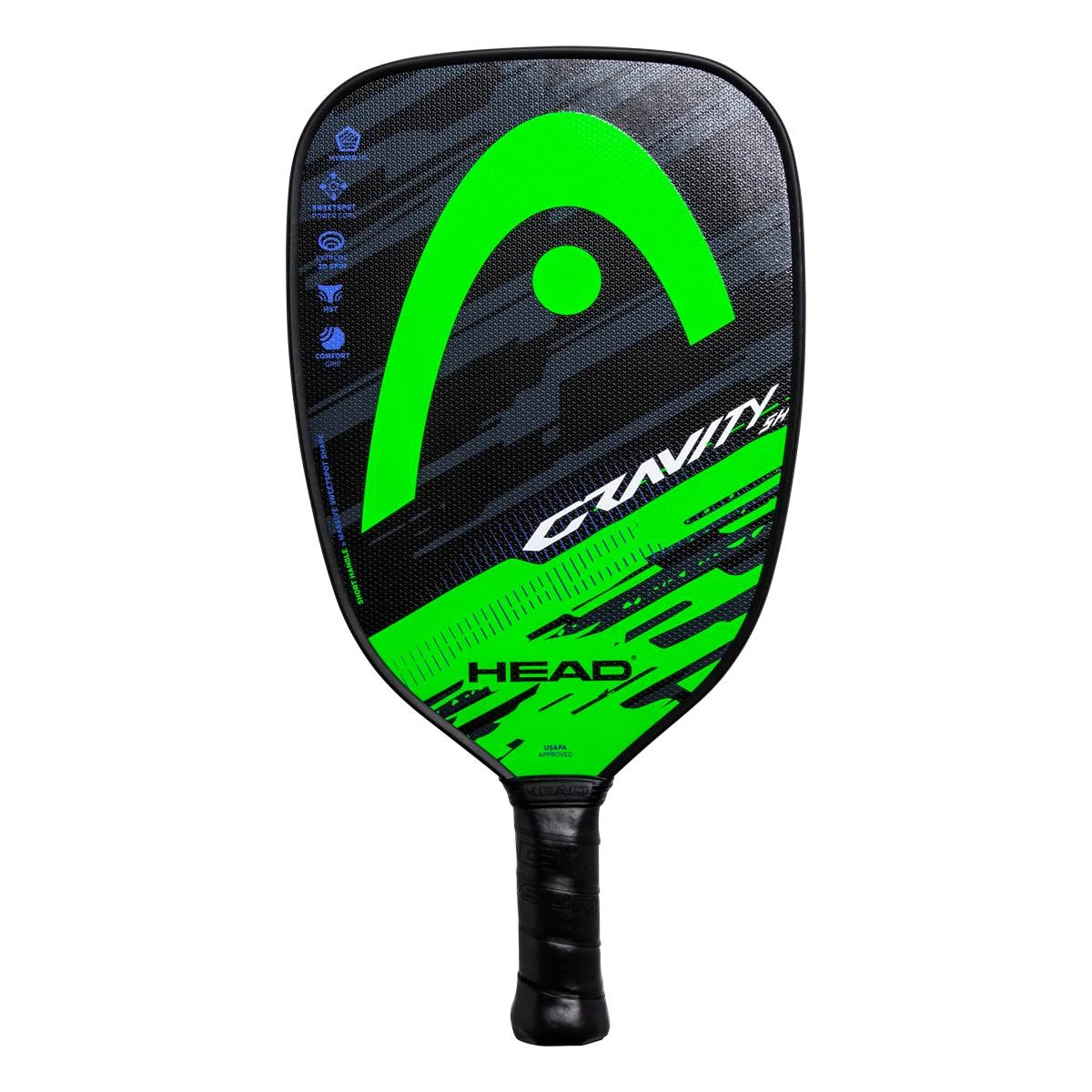 HEAD Gravity SH Middleweight Hybrid Pickleball Paddle 5 HEAD Gravity SH Middleweight Hybrid Pickleball Paddle - Image 3