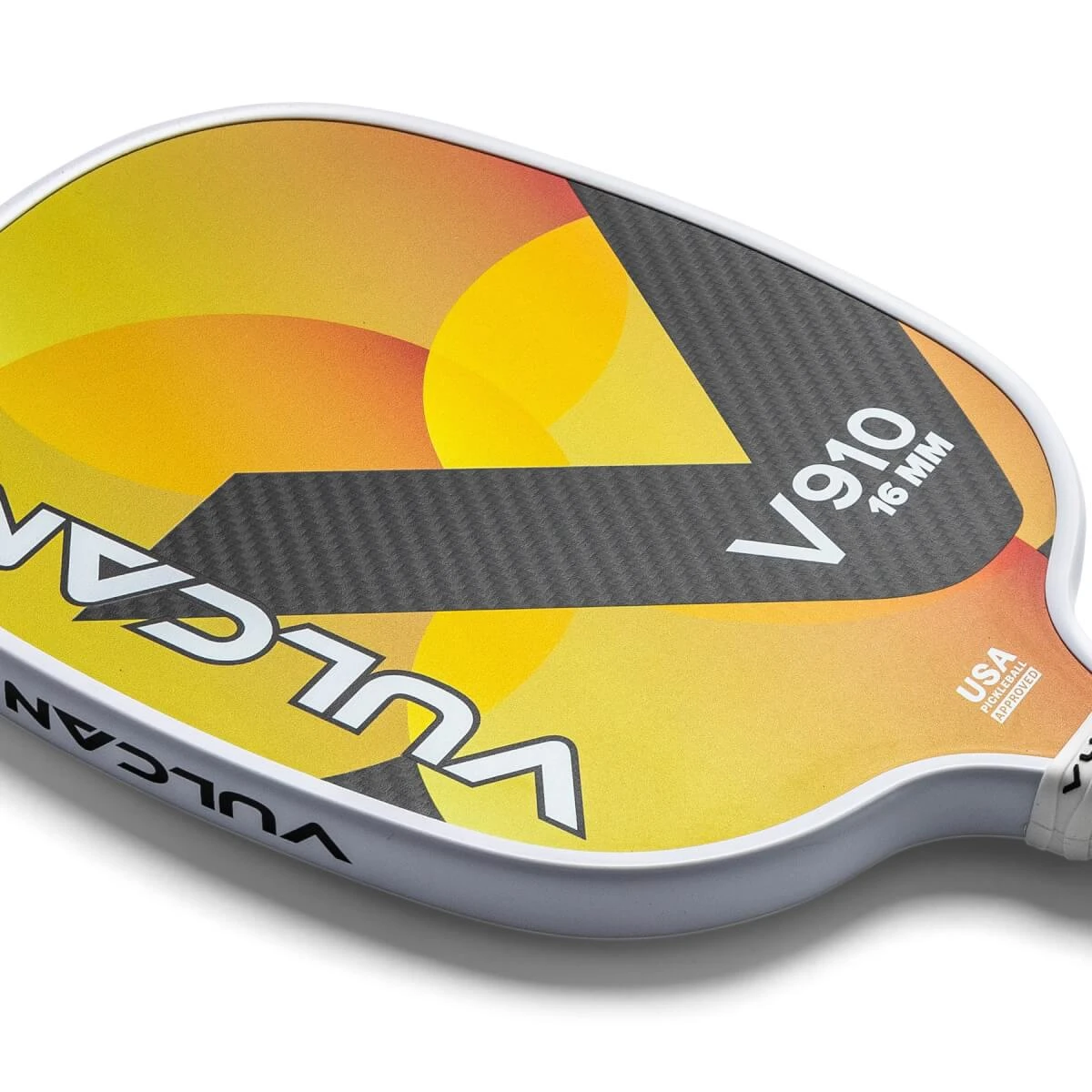 Vulcan V910 Middleweight Carbon Fiber Pickleball Paddle 4 Vulcan V910 Middleweight Carbon Fiber Pickleball Paddle - Image 2