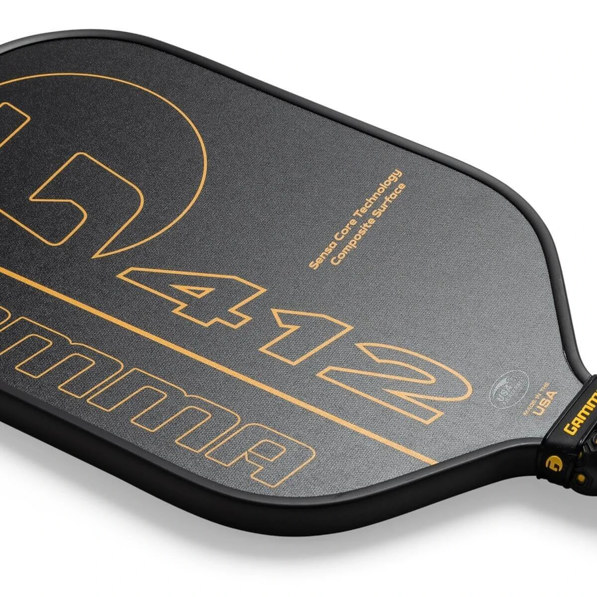 GAMMA 412 BLEMISHED Heavyweight Composite Pickleball Paddle 4 GAMMA 412 BLEMISHED Heavyweight Composite Pickleball Paddle - Image 2