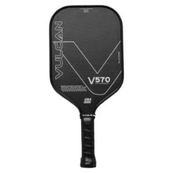 Vulcan V570CF2 Middleweight Carbon Fiber Pickleball Paddle -Best Racket Shop a924 02 23 vulcan v570cf2 middleweight carbon fiber pickleball paddle 36511 2 l