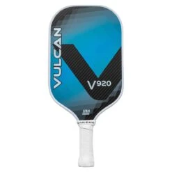 Vulcan V920 Middleweight Carbon Fiber Pickleball Paddle -Best Racket Shop aaab 12 22 vulcan v920 middleweight carbon fiber pickleball paddle 36450 2 l
