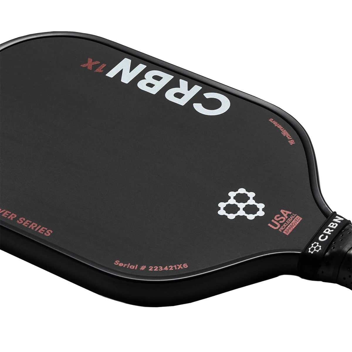 CRBN¹ X 16MM Power Middleweight Carbon Fiber Pickleball Paddle 4 CRBN¹ X 16MM Power Middleweight Carbon Fiber Pickleball Paddle - Image 2