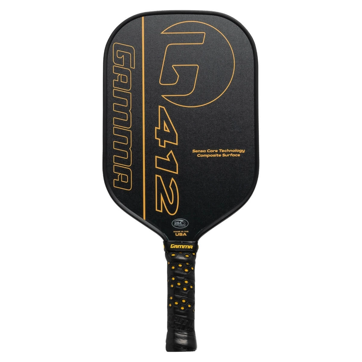 GAMMA 412 BLEMISHED Heavyweight Composite Pickleball Paddle 5 GAMMA 412 BLEMISHED Heavyweight Composite Pickleball Paddle - Image 3
