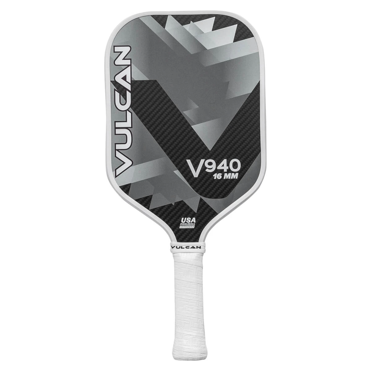 Vulcan V940 Middleweight Carbon Fiber Pickleball Paddle 5 Vulcan V940 Middleweight Carbon Fiber Pickleball Paddle - Image 3