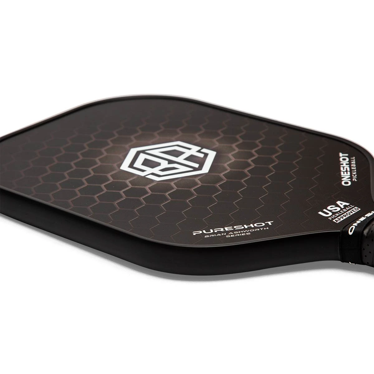 Oneshot Pureshot Middleweight Carbon Fiber Brian Ashworth Pickleball Paddle 4 Oneshot Pureshot Middleweight Carbon Fiber Brian Ashworth Pickleball Paddle - Image 2