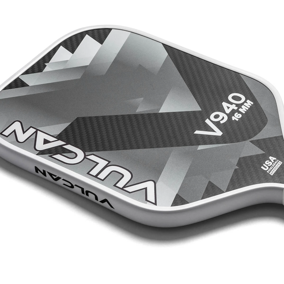 Vulcan V940 Middleweight Carbon Fiber Pickleball Paddle 4 Vulcan V940 Middleweight Carbon Fiber Pickleball Paddle - Image 2