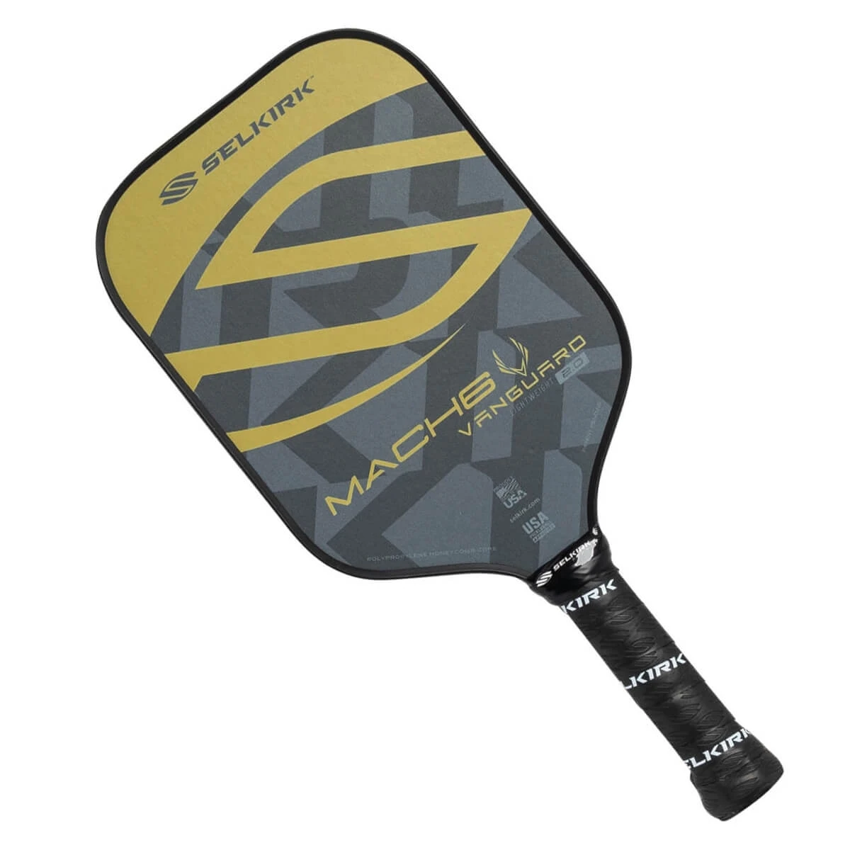 Selkirk VANGUARD 2.0 Mach6 Lightweight Carbon Fiber Pickleball Paddle 3 Selkirk VANGUARD 2.0 Mach6 Lightweight Carbon Fiber Pickleball Paddle