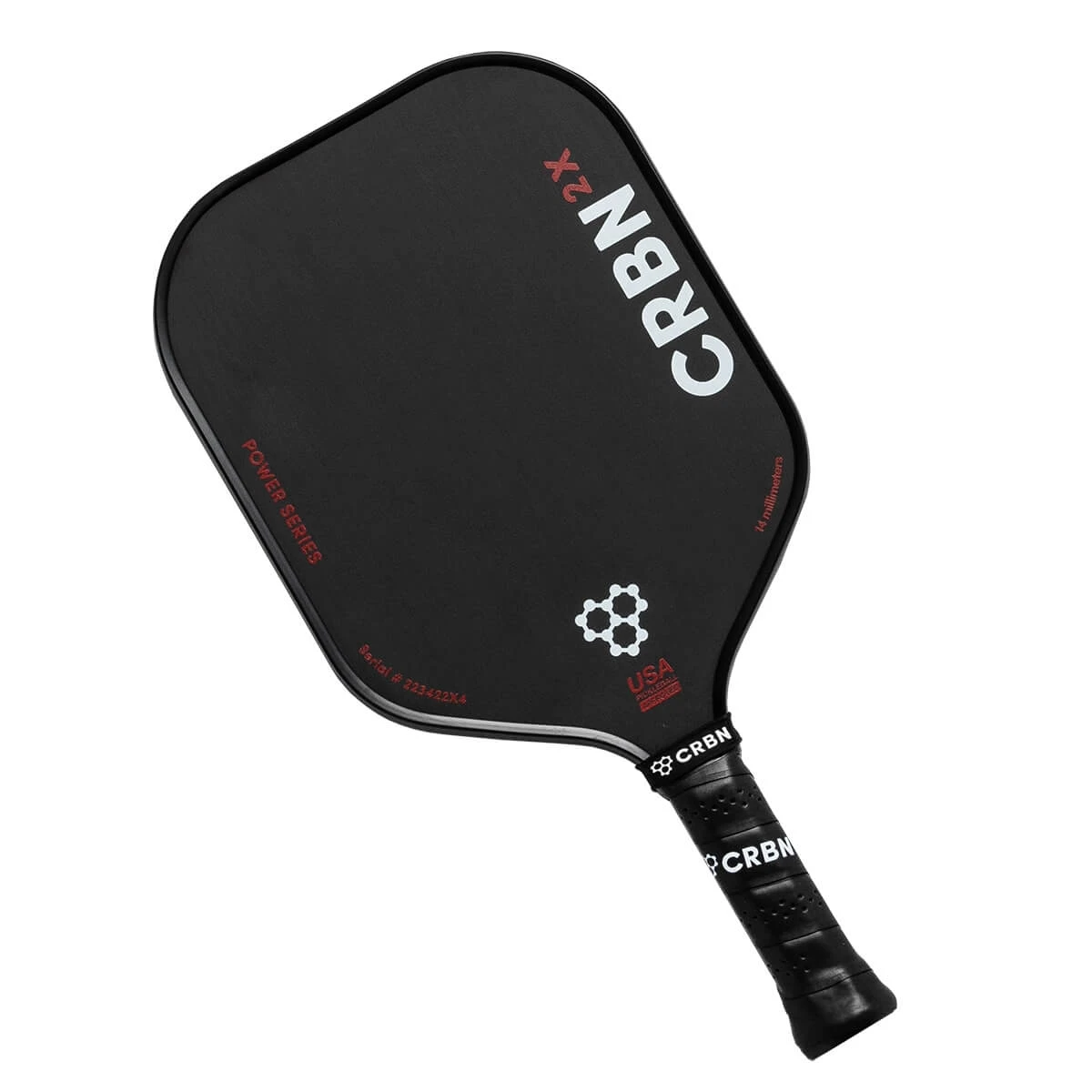 CRBN² X 14MM Power Middleweight Carbon Fiber Pickleball Paddle 3 CRBN² X 14MM Power Middleweight Carbon Fiber Pickleball Paddle