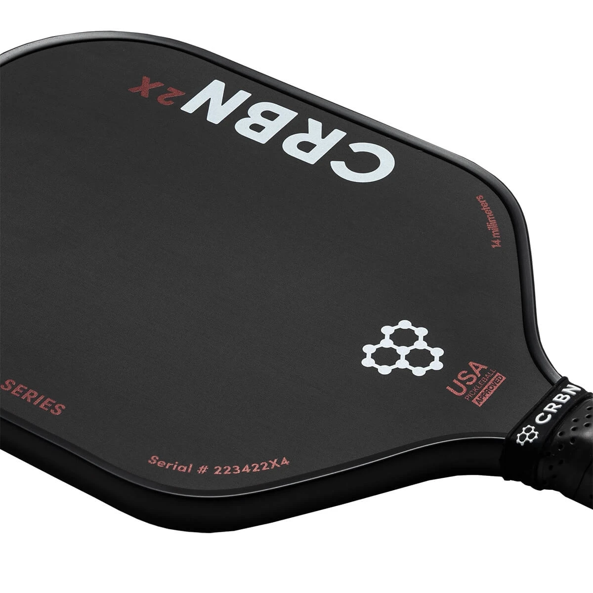 CRBN² X 14MM Power Middleweight Carbon Fiber Pickleball Paddle 4 CRBN² X 14MM Power Middleweight Carbon Fiber Pickleball Paddle - Image 2