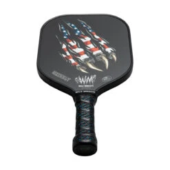 Wild Monkeys Grizzly Heavyweight Carbon Fiber Pickleball Paddle -Best Racket Shop ecec 11 22 wild monkeys grizzly heavyweight carbon fiber pickleball paddle 36422 4 l