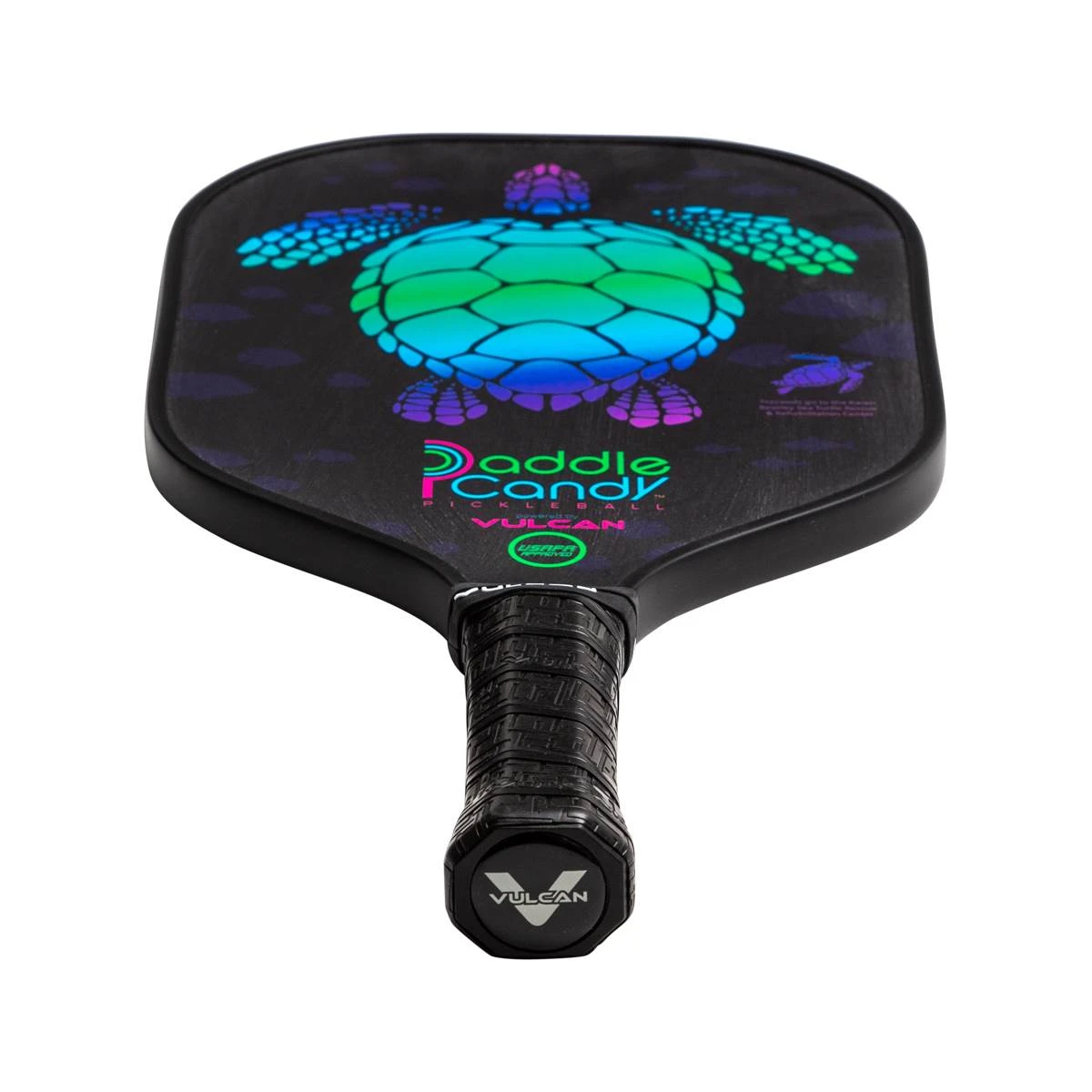 Vulcan Paddle Candy "Sea Turtle" Middleweight Composite Pickleball Paddle 6 Vulcan Paddle Candy "Sea Turtle" Middleweight Composite Pickleball Paddle - Image 4
