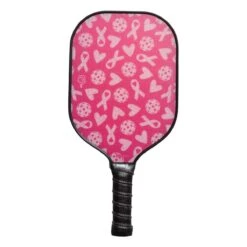 Baddle Pink Ribbon Lightweight Composite Pickleball Paddle -Best Racket Shop ee40 11 21 baddle pink ribbon lightweight composite pickleball paddle 35365 2 l