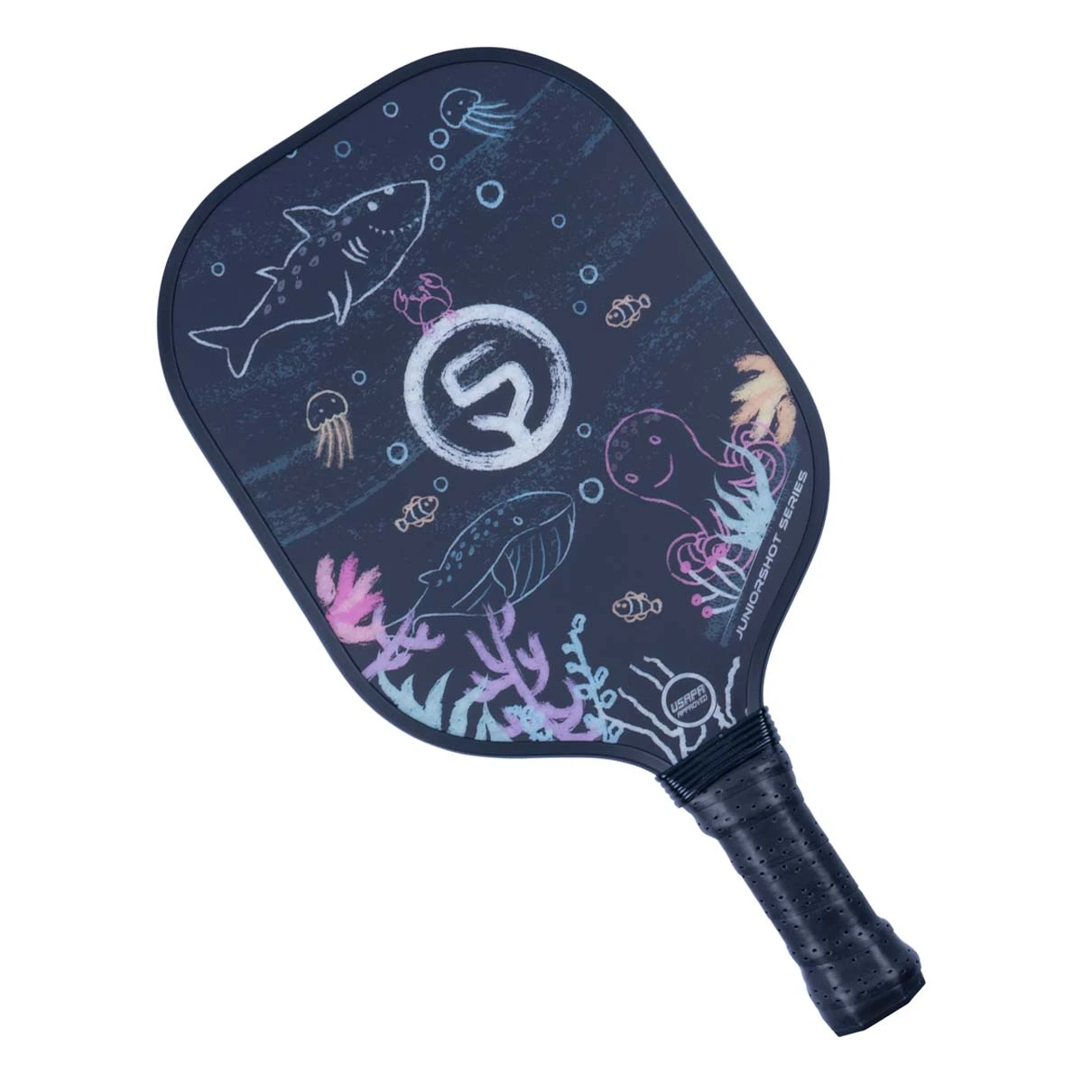 Oneshot Juniorshot Ocean Composite Youth Pickleball Paddle 3 Oneshot Juniorshot Ocean Composite Youth Pickleball Paddle