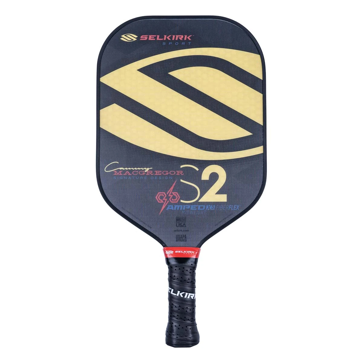 Selkirk Amped S2 Middleweight Signature Cammy Macgregor Composite Pickleball Paddle 5 Selkirk Amped S2 Middleweight Signature Cammy Macgregor Composite Pickleball Paddle - Image 3