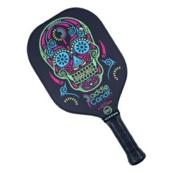 Vulcan Paddle Candy "Sugar Skull" Middleweight Carbon Fiber Pickleball Paddle
