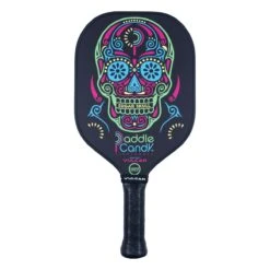 Vulcan Paddle Candy "Sugar Skull" Middleweight Carbon Fiber Pickleball Paddle -Best Racket Shop vulcan paddle candy sugar skull middleweight carbon fiber pickleball paddle 34075 2 l
